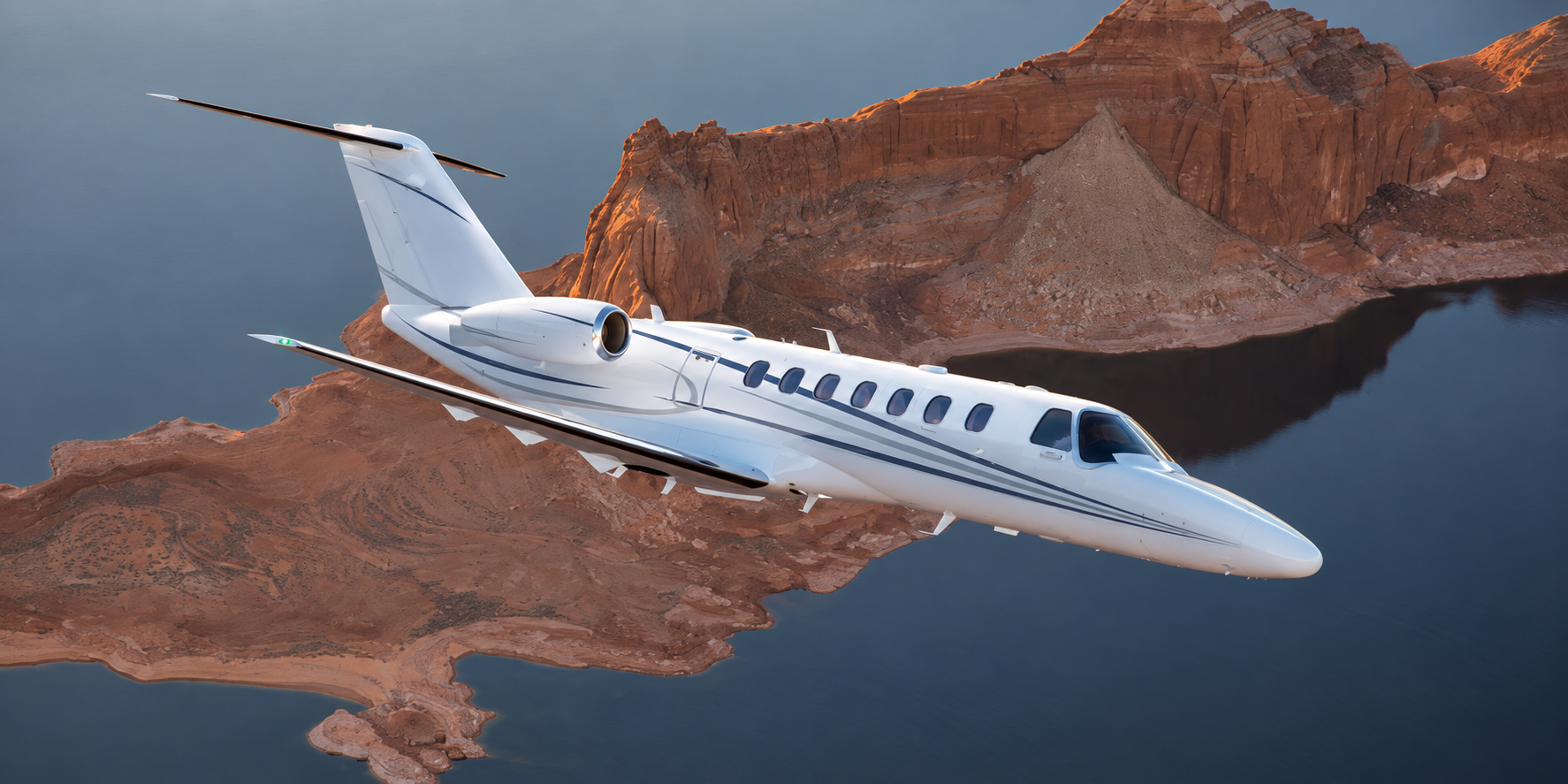 Illustrative Citation CJ3 Gen2 in flight